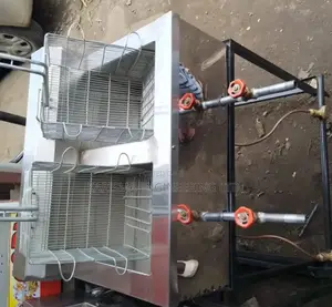 High Quality Juakali Double Gas Fryers