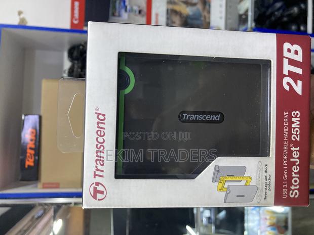Transcend 2tb External HDD With Fast Data Transfer - main view