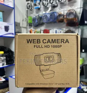 Full Hd 1080p Webcam With Built-in Microphone