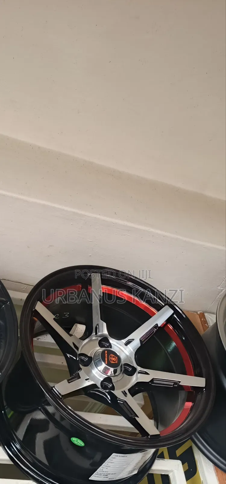 Size 15 Inch Offset Sport Rims