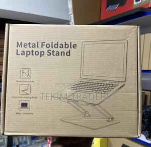 Adjustable Foldable Laptop Stand – Metallic Build - thumbnail 2