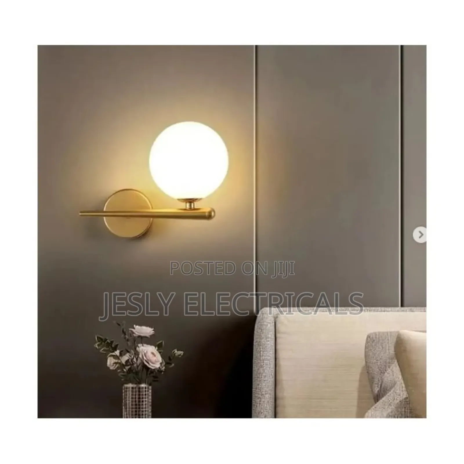 Skylight Ball Glass Lampshade Golden Iron Ceiling Spotlight