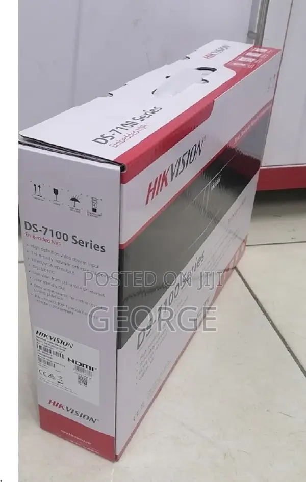 #Hikvision Ds-7108ni-Q1/8p/M 8 Channel Poe NVR