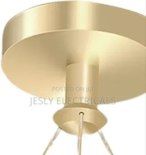 Metal Ring Pendant Light With Acrylic Shade