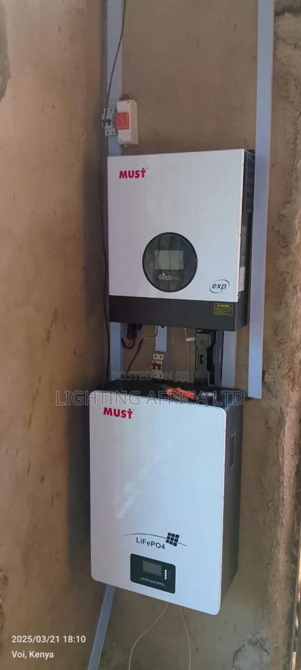 Must 10kva/10.12kwh Lithium Total Off-Grid Free Installation - main view