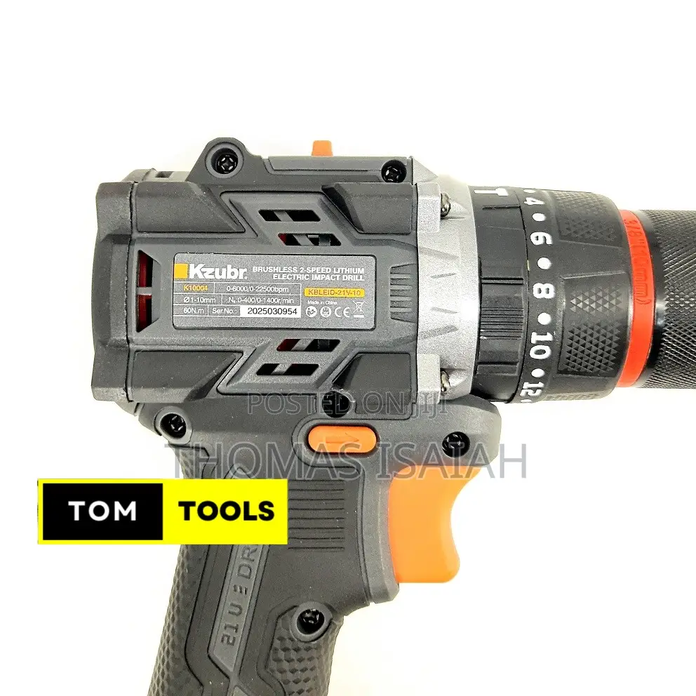 Kzubr 21v Brushless 2 Speed Cordless Drill