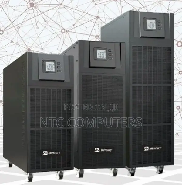 Mercury Mdc3320s Online Ups, 1.0pf, 20kva/20kw, 3/3 Phase,±