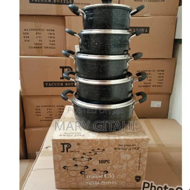 James Pot Black Cookware Set(Wove)* - main view