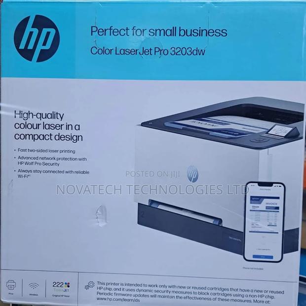 Hp Color Pro MFP M3203dw Laserjet Printer - main view