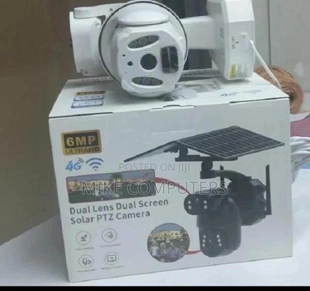 Dual PTZ Solar Camera 6mp.