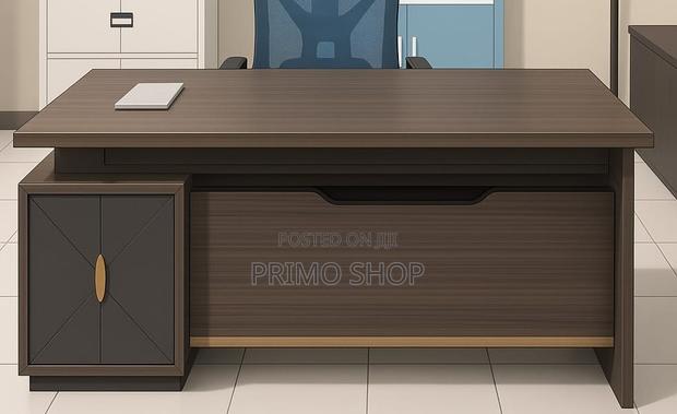 Office Desk; 160cm Robust Base Construction Office Desk - thumbnail 3