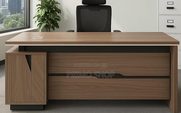 Office Desk; 160cm Robust Base Construction Office Desk - thumbnail 6