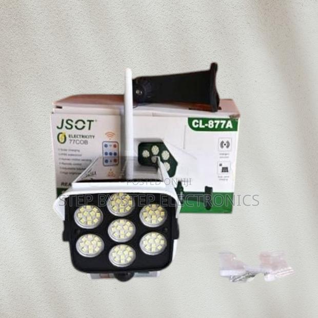 77 Led Light Solar Light Dummy CCTV Security Camera