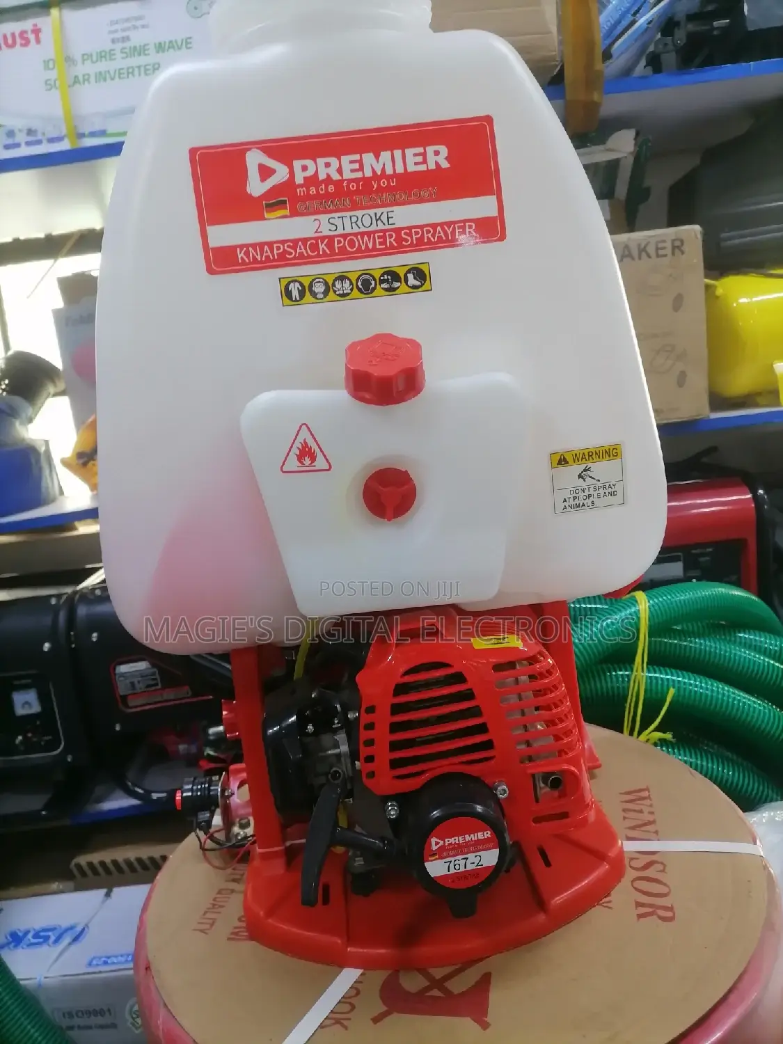 Heavy Duty 2stroke Premier Petrol Knapsack Sprayer