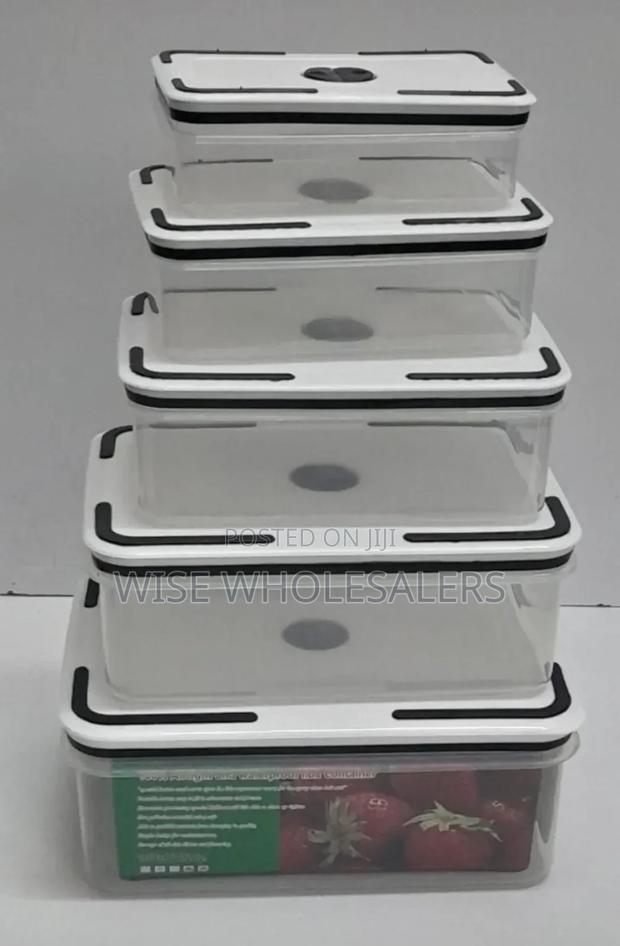 *❇5 In 1 Fridge Containers Keep Freh - main view