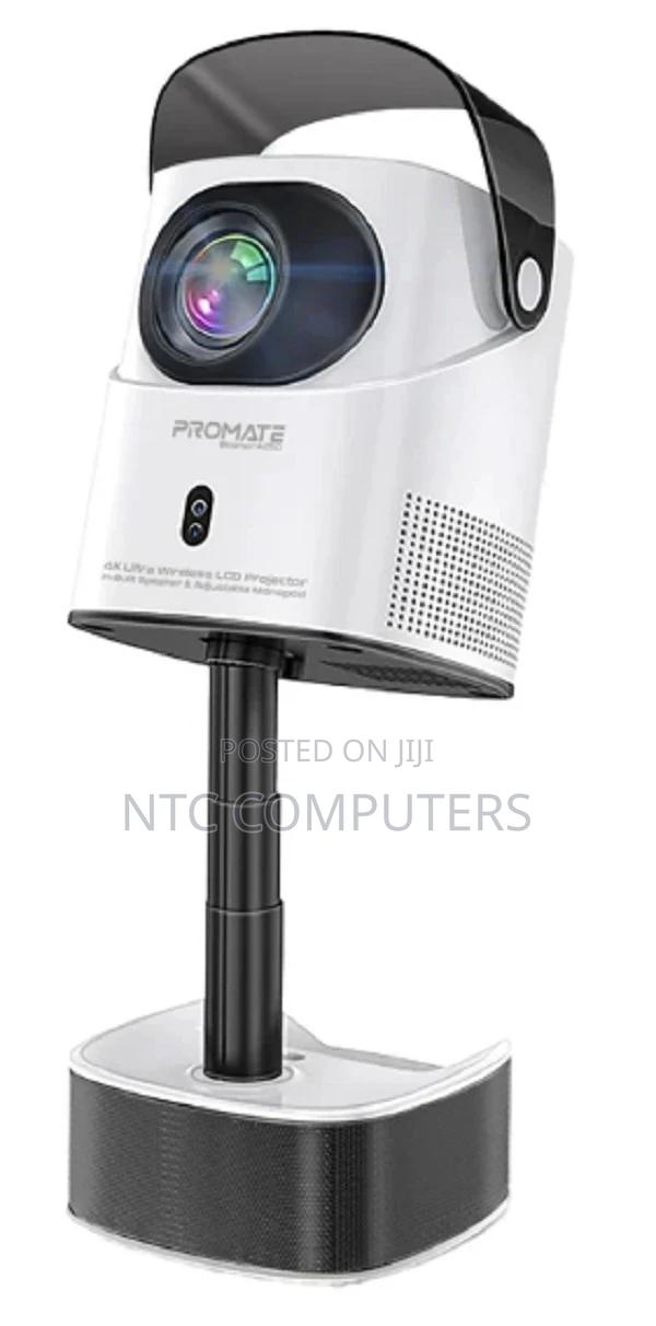 Promate Wireless Ultra Hd DLP Projector With Built-in Hi