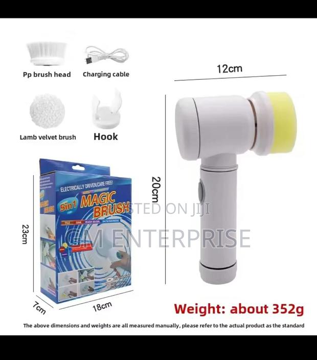 5 in 1 Electric Magic Brush