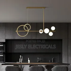 Brushed Brass Restaurant Pendant Light,