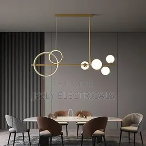 Brushed Brass Restaurant Pendant Light,