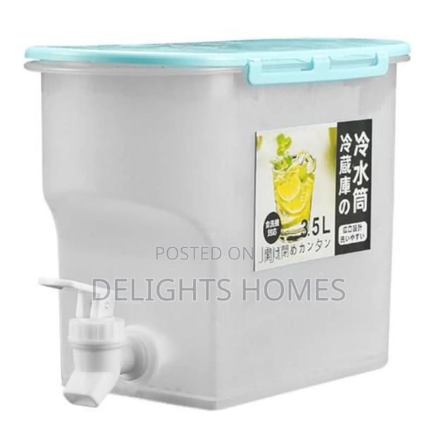 3.5l Table Top or Fridge Juice Container Tap-Pa