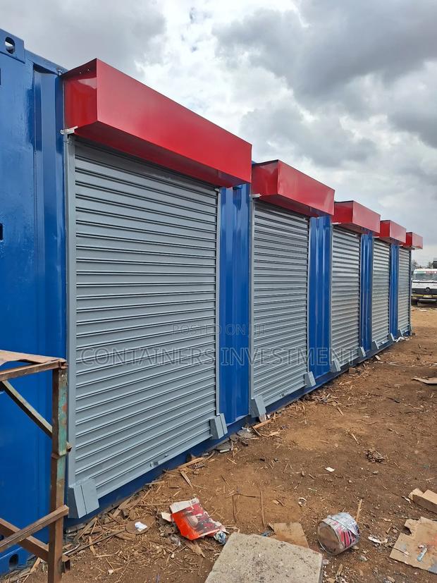 40ft Container Stalls- Just Prior to Delivery to Ruaka.
