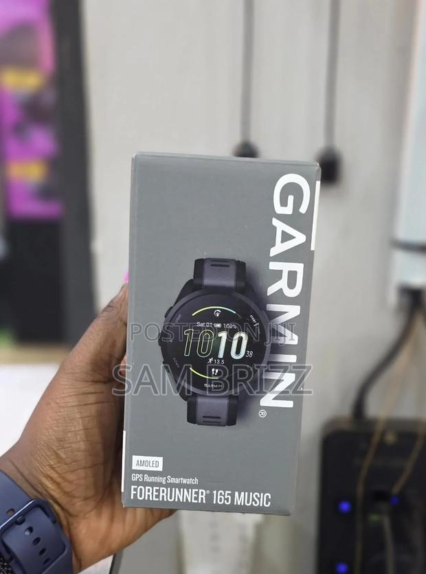 Forerunner 165 Music - main view