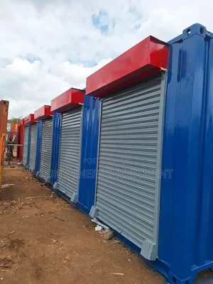 Containers Ready to Use- Quick Set Up Shop Space.