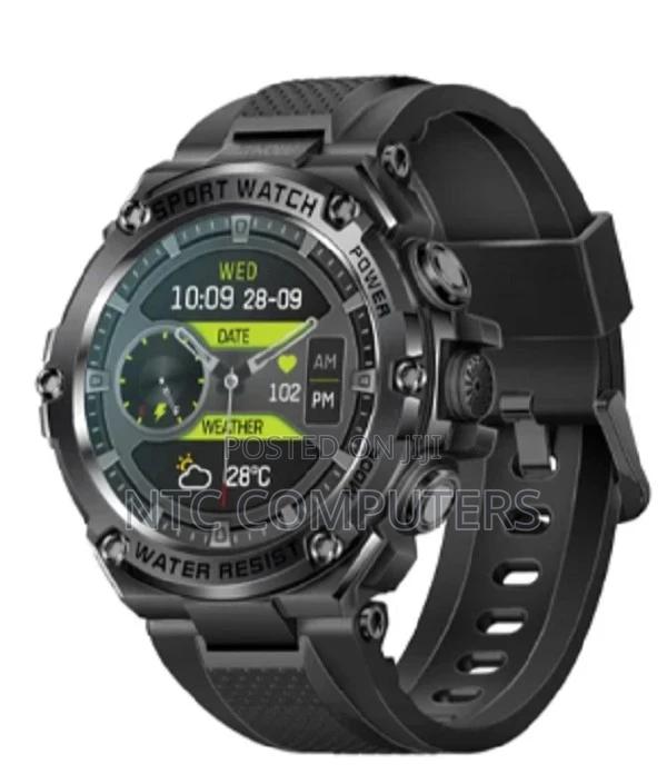 Promate 1.53" Round Screen Fitness Tracker Smartwatch
