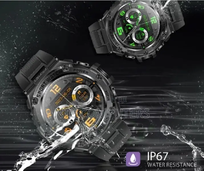 Promate 1.53" Round Screen Fitness Tracker Smartwatch