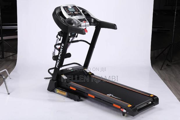 Treadmill With Auto Incline And Massage Belt - main view