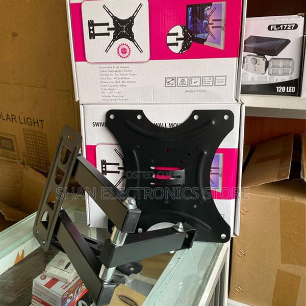 Black 14-55 Inch Movable LCD Wall Mount Bracket/Stand - main view