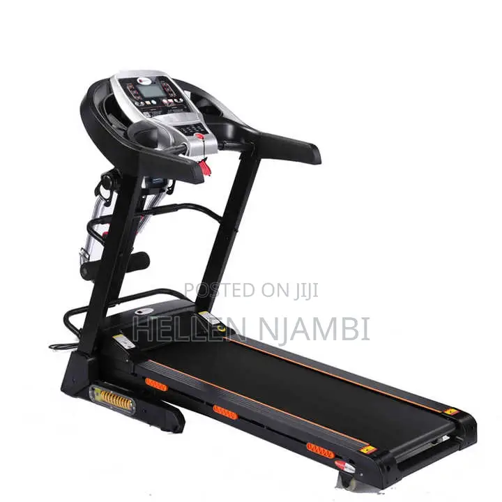 Auto Incline Foldable Treadmill With Massage Belt
