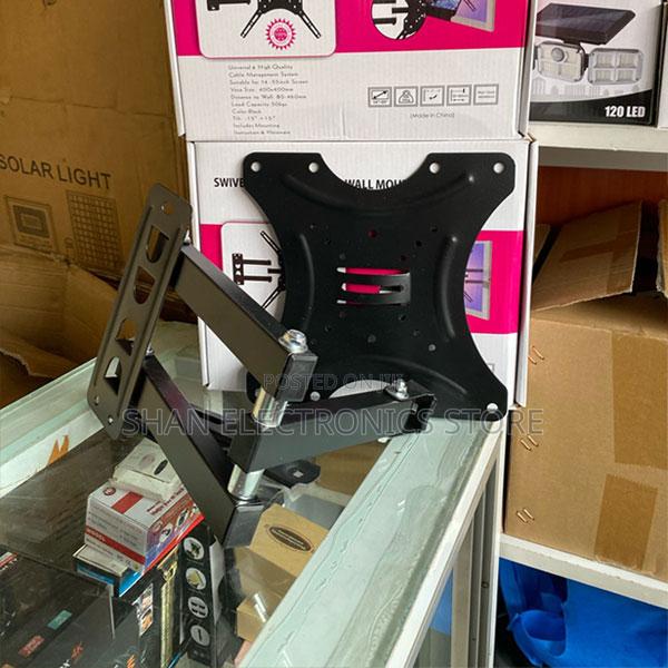 Black Home Design LCD Wall Mount Bracket for 14-55 Inch - main view