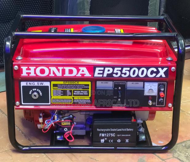 Honda 5.5kva Gasoline Generator High Quality Performance