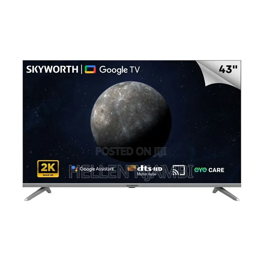Skyworth 43" Frameless 4k Uhd Smart Google Tv