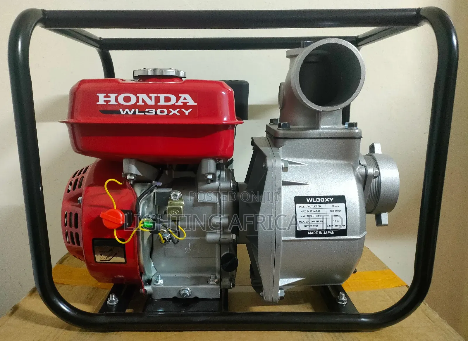 New Model 3" Honda Commercial Water Pump Petrol Mass Water Harvesting