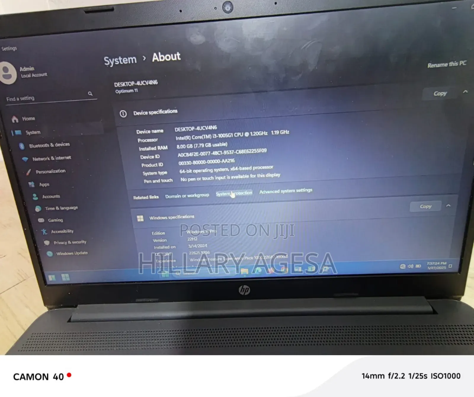 Laptop HP EliteBook 840 G3 8GB Intel Core I3 SSD 32GB