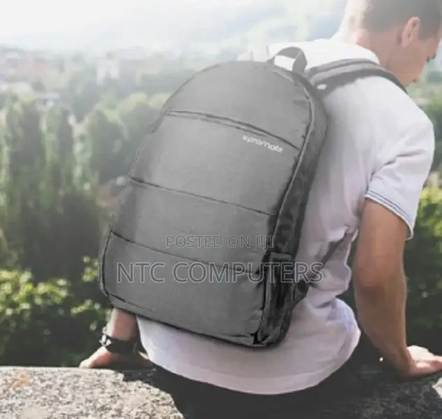 Promate High Capacity Dual Tone Backpack With Multiple Poc
