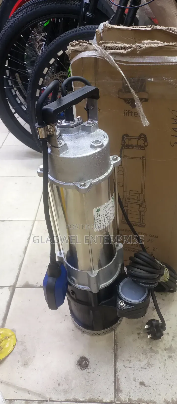 Lifter Submassible Water Pump 5hp 350mtrs Height