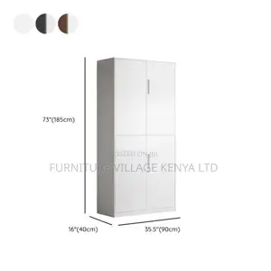 Cabinet: Office Metallic Cabinet With Four Locking Door