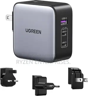 Ugreen Nexode Pro 65w 3-port Fast Charger +1.5m 100w Cable