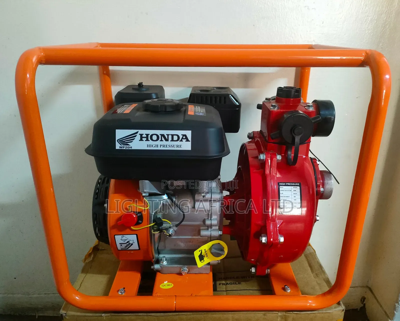 New Model Agricultural 2 Inches 2" Outlets High Pressure Petrol Pump