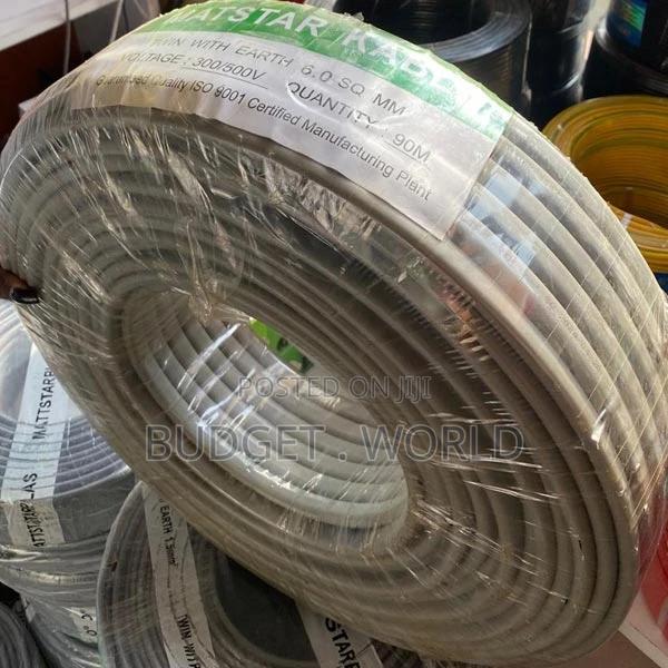 Best 6.0mm Twin With Earth.90m Mastar Electrical Cable. - main view