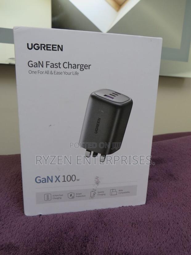 Ugreen Nexode Pro 100w 3-port Fast Charger +1.5m 100w Cable