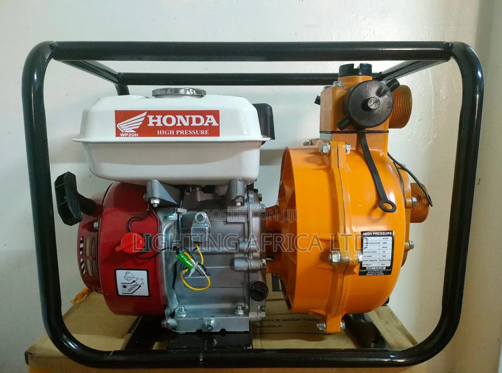 2" Petrol Engine High Pressure Water Pump 300m Delivery