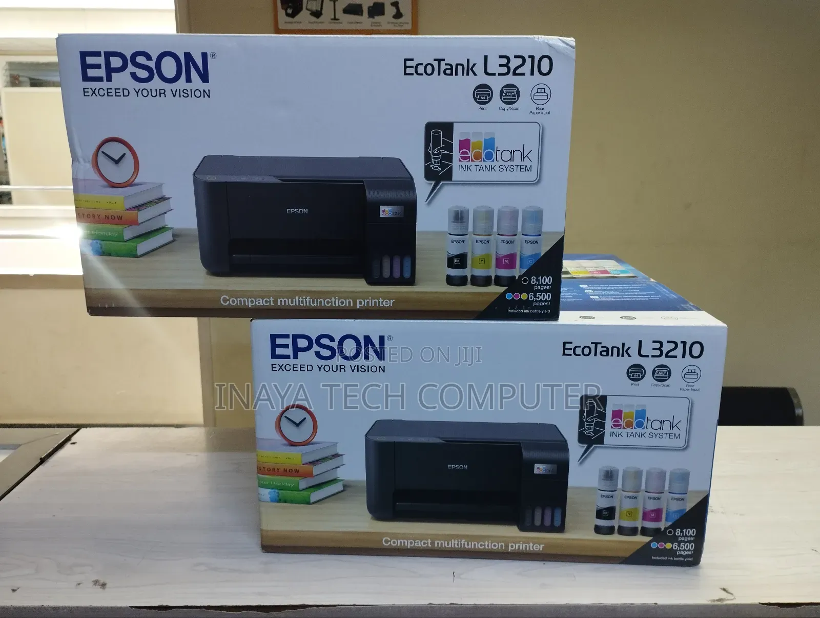 Epson Ecotank L3210 Color A4 Printer