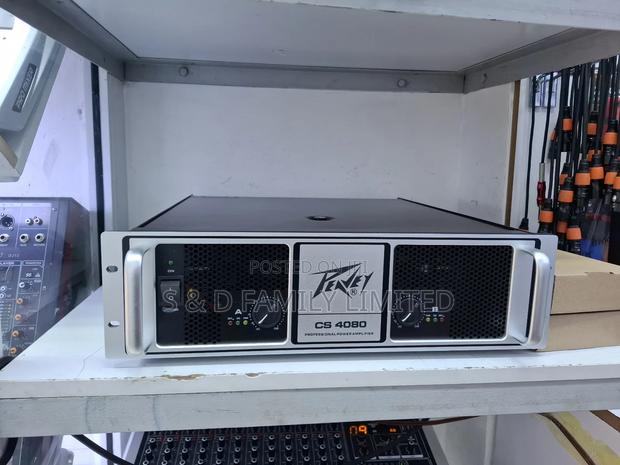 3u Peavey 4080 Power Amplifier - main view