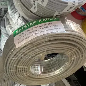 6.0mm Matstar Twin Cable + Earth Power Electrical Cable Wire