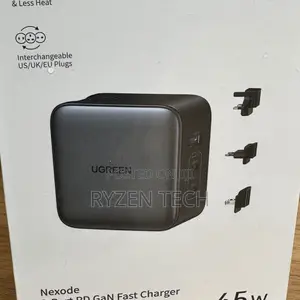 Ugreen Usb-C 67w Pd Gan Tech Power Adapter +3 Dc Connectors