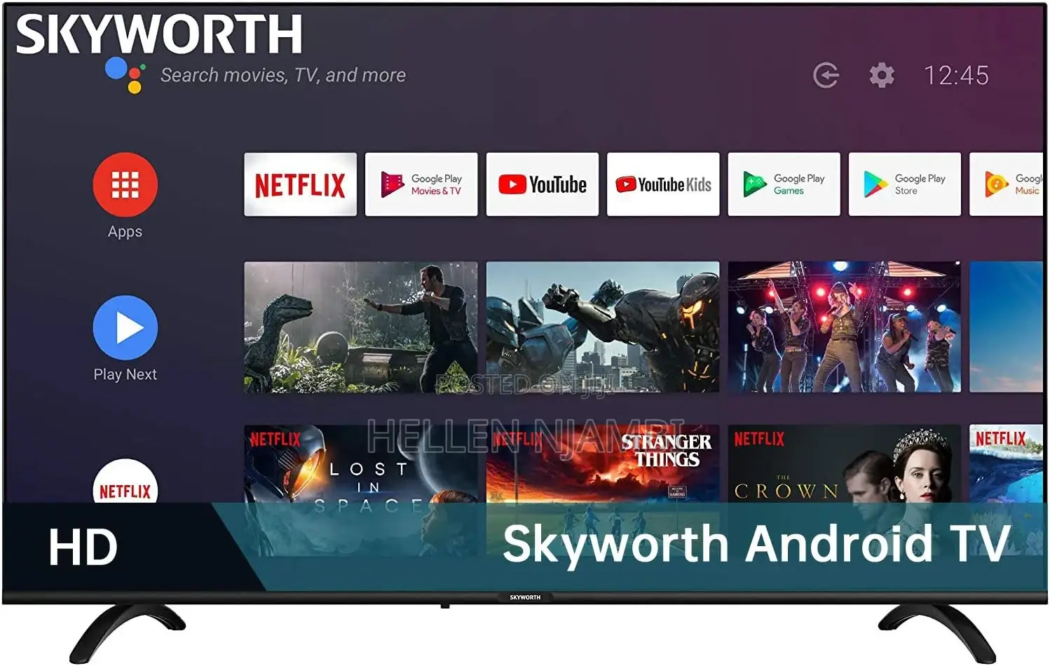 Skyworth 50"Inch Uhd Android Smart Tv